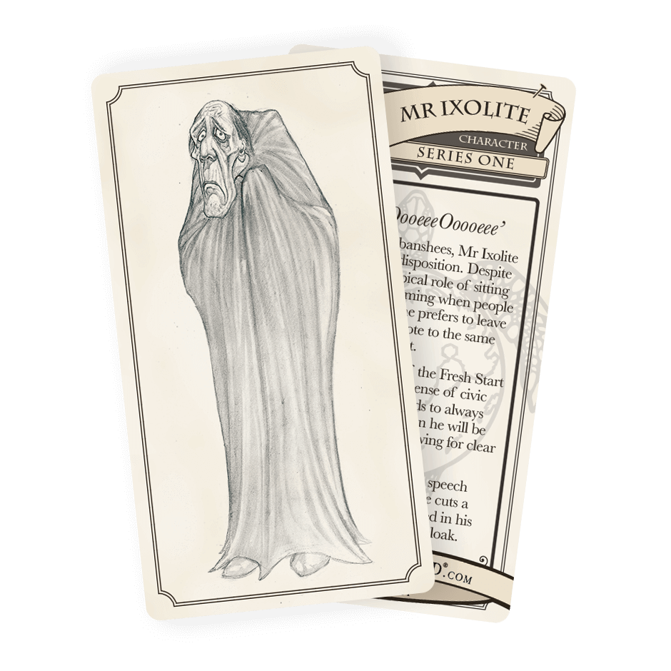 003 Mr Ixolite Discworld Trading Card