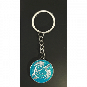 The Turtle Moves Keyring