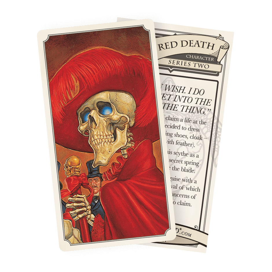024 Red Death Discworld Trading Card