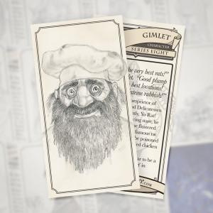 Discworld Trading Card 085 Gimlet