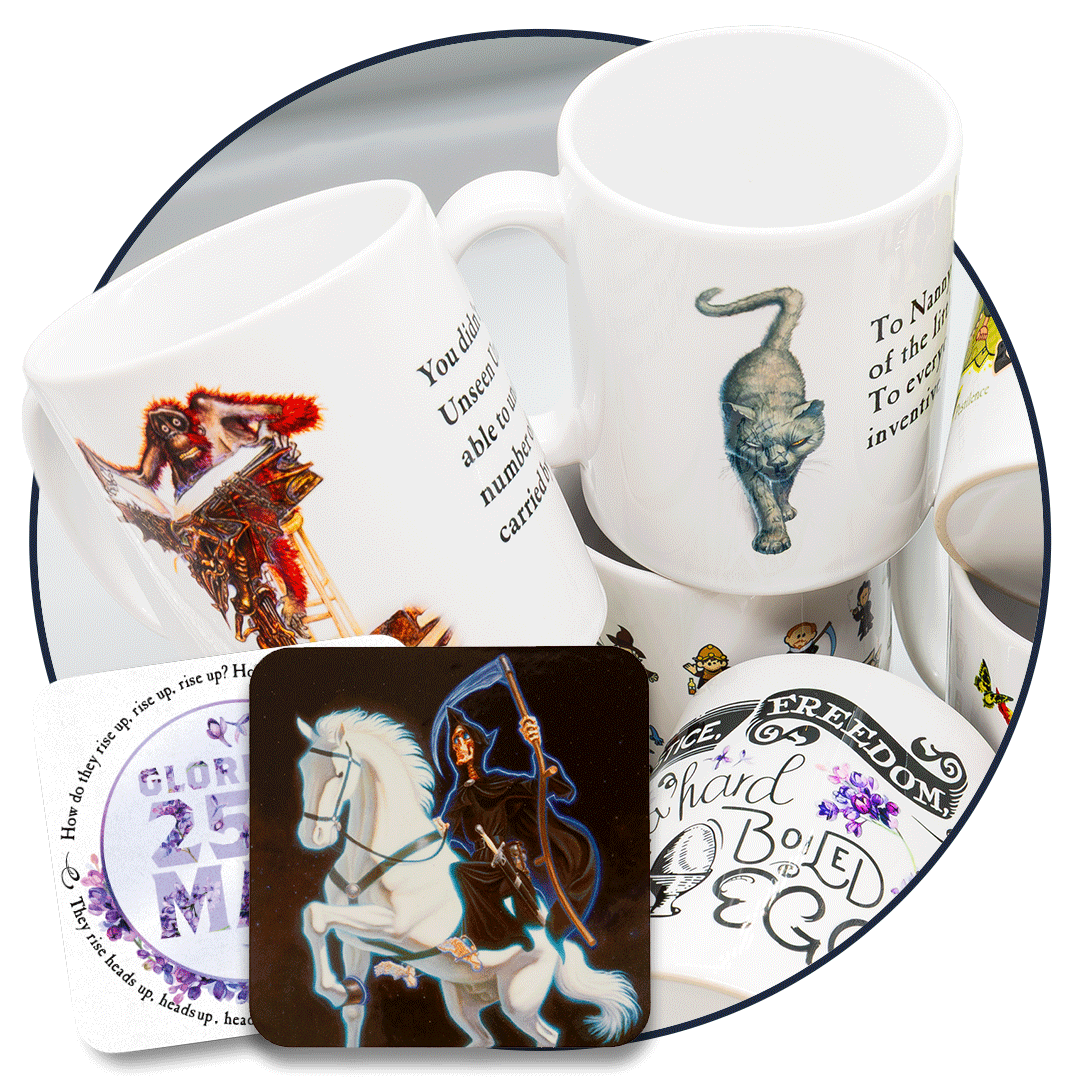 Discworld Mugs and Coasters