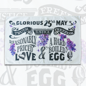 Glorious 25th May Tea Towel